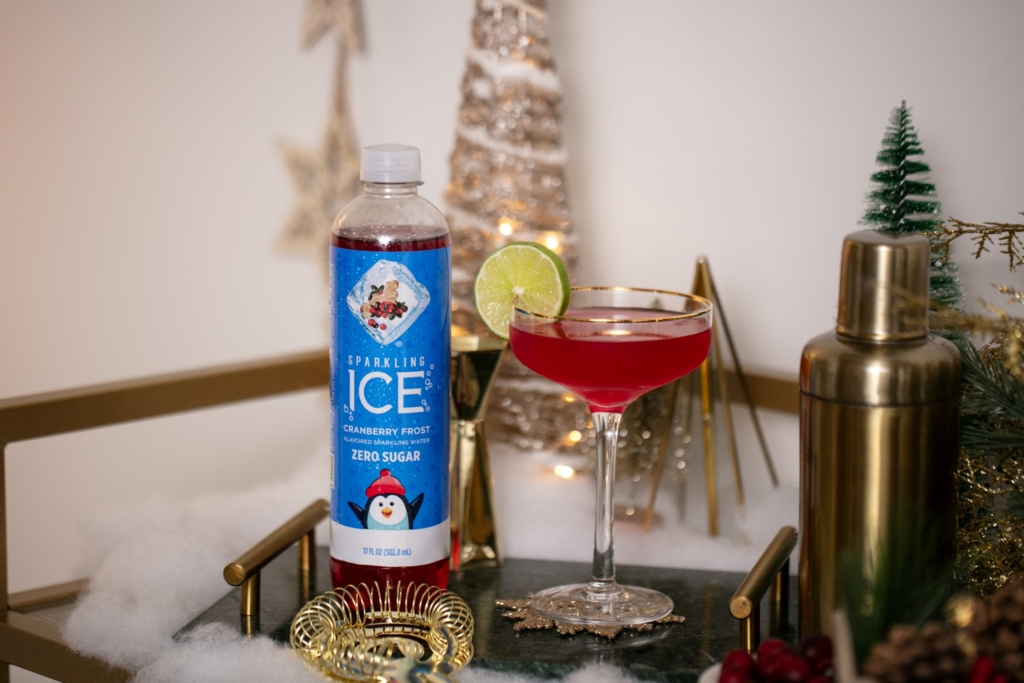 Sparkling Ice Elevated Vodka Cranberry Cocktail.